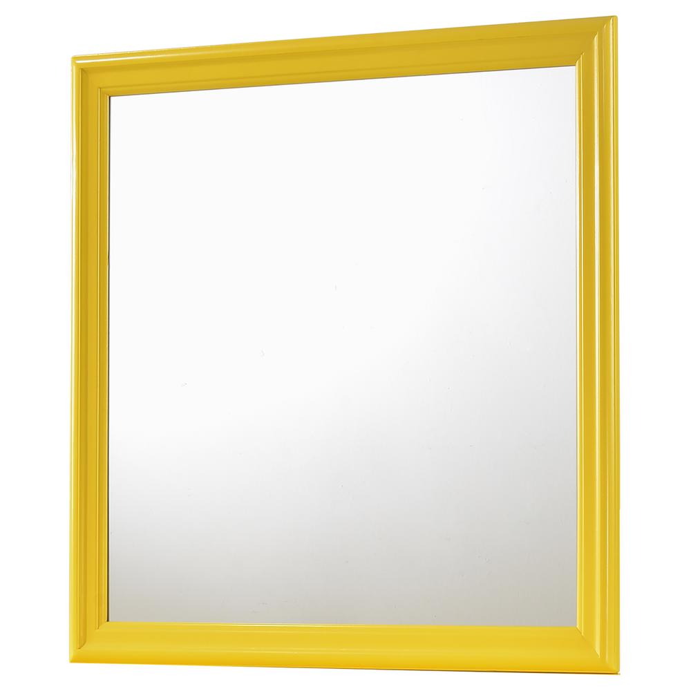38 in. x 38 in. Classic Square Wood Framed Dresser Mirror, PF-G3102-M. Picture 2