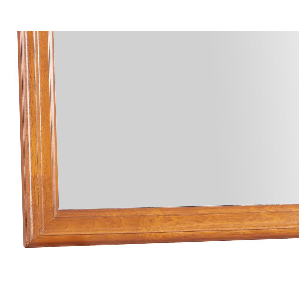38 in. x 38 in. Classic Square Wood Framed Dresser Mirror, PF-G3160-M. Picture 3