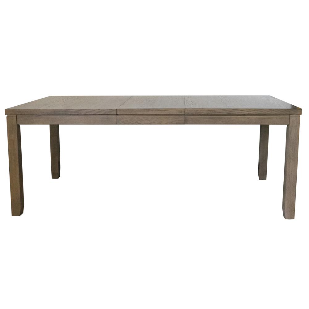 Saunders 60 - 78 in. Rectangular Extending Dining Table in Desert Brown Acacia Wood (Extendable Seats 6-8). Picture 1