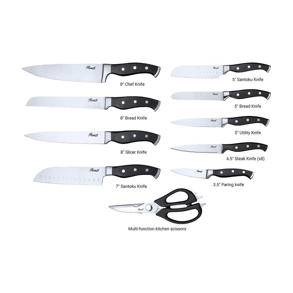 18-Piece Professional Cutlery Kitchen Knife Set with Shear. Picture 2