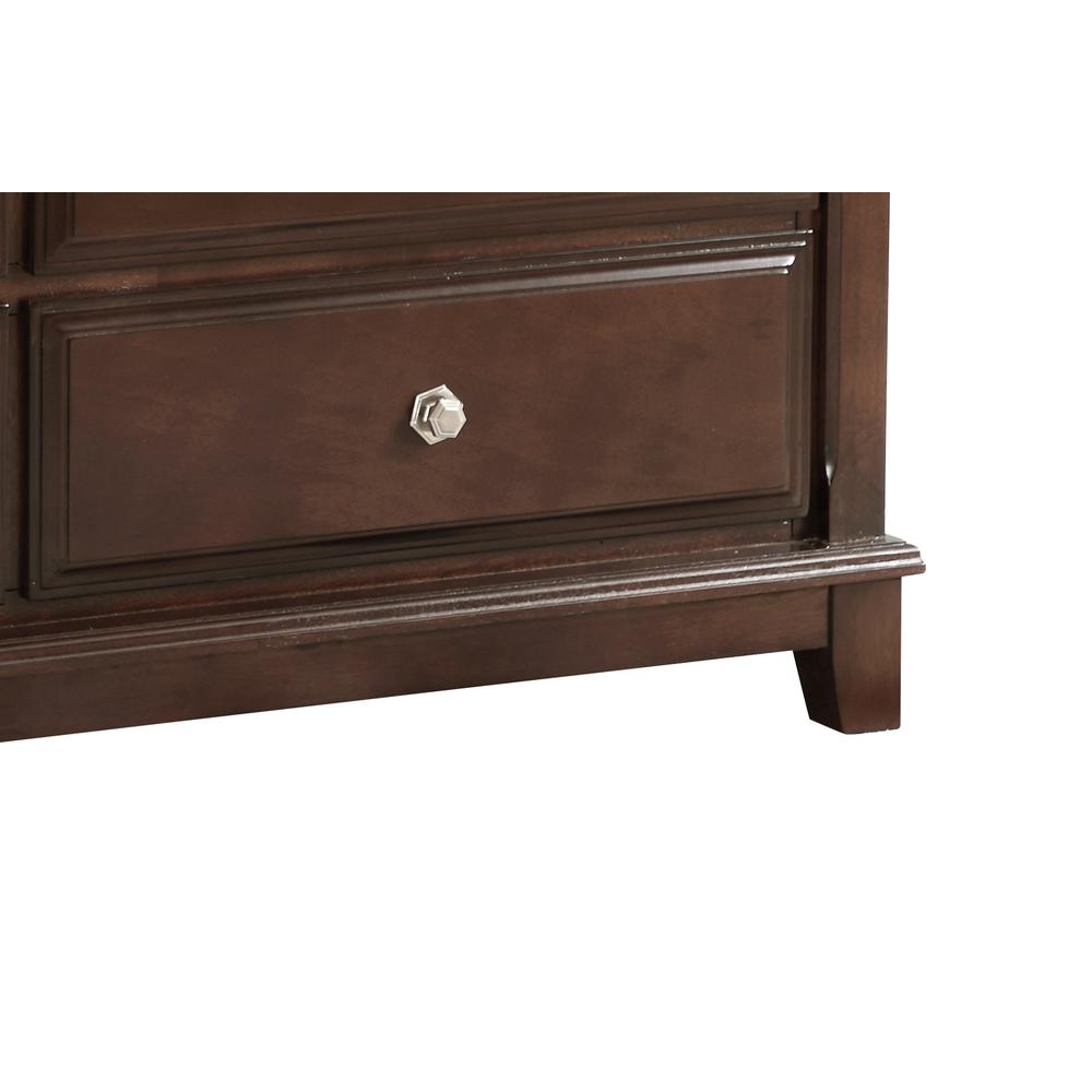 Ashford 10-Drawer Cappuccino Dresser (45 in. X 65 in. X 19 in.). Picture 6