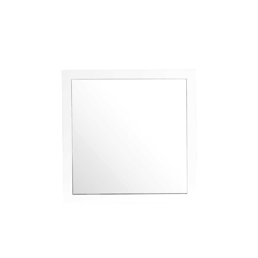 41 in. x 41 in. Classic Square Wood Framed Dresser Mirror, PF-G2490-M. Picture 1