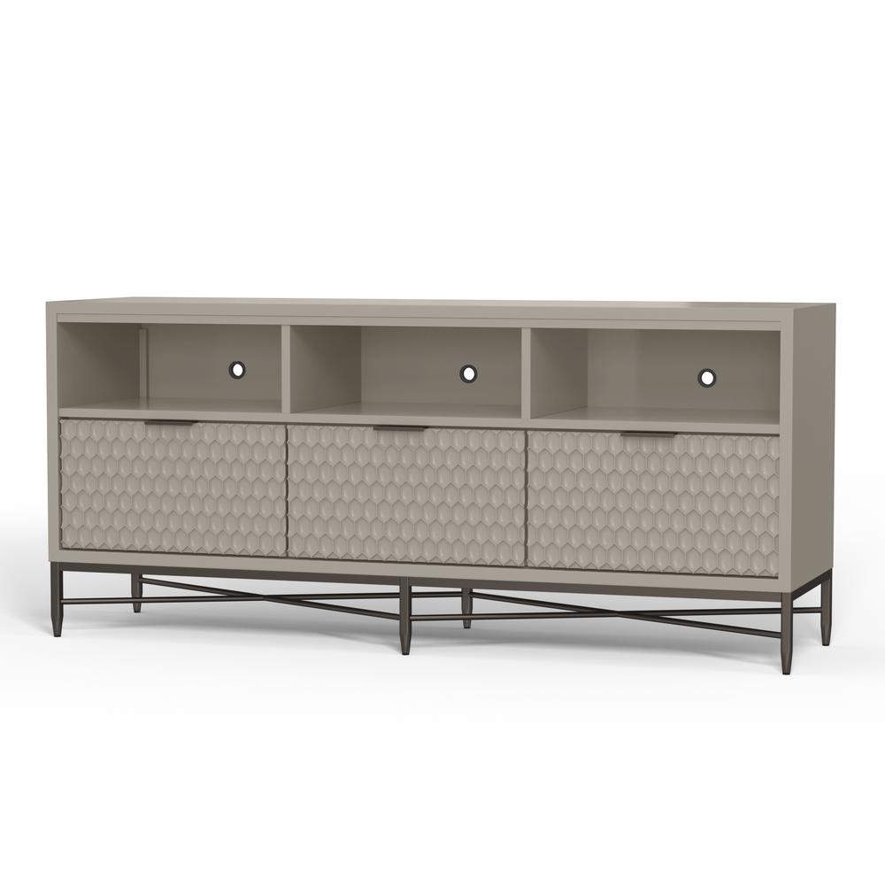 TV Console (Taupe). Picture 2