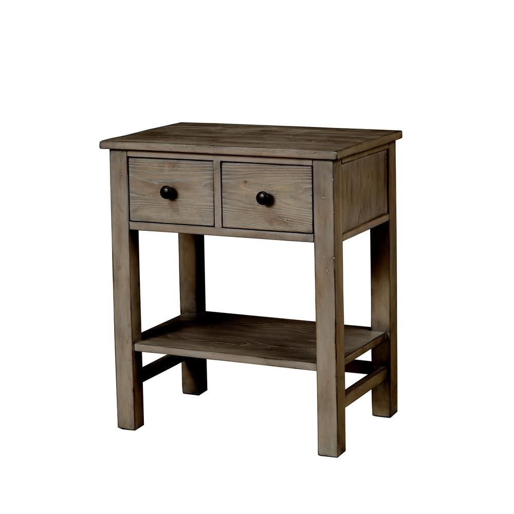 Nightstand Gray. Picture 1
