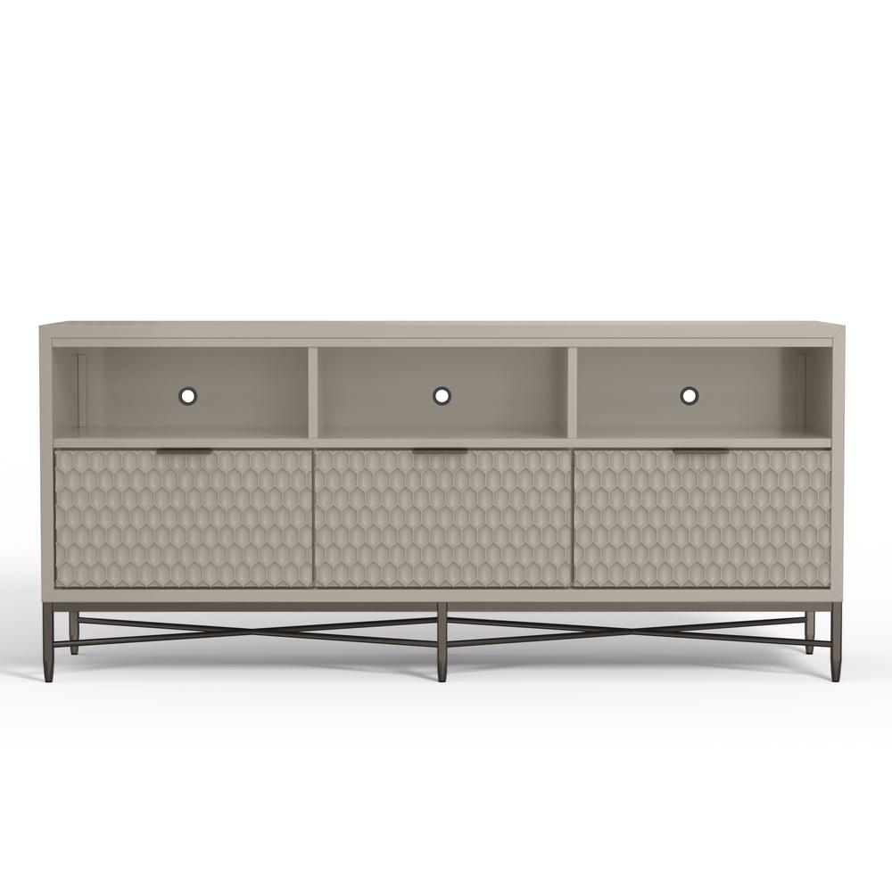 TV Console (Taupe). Picture 1