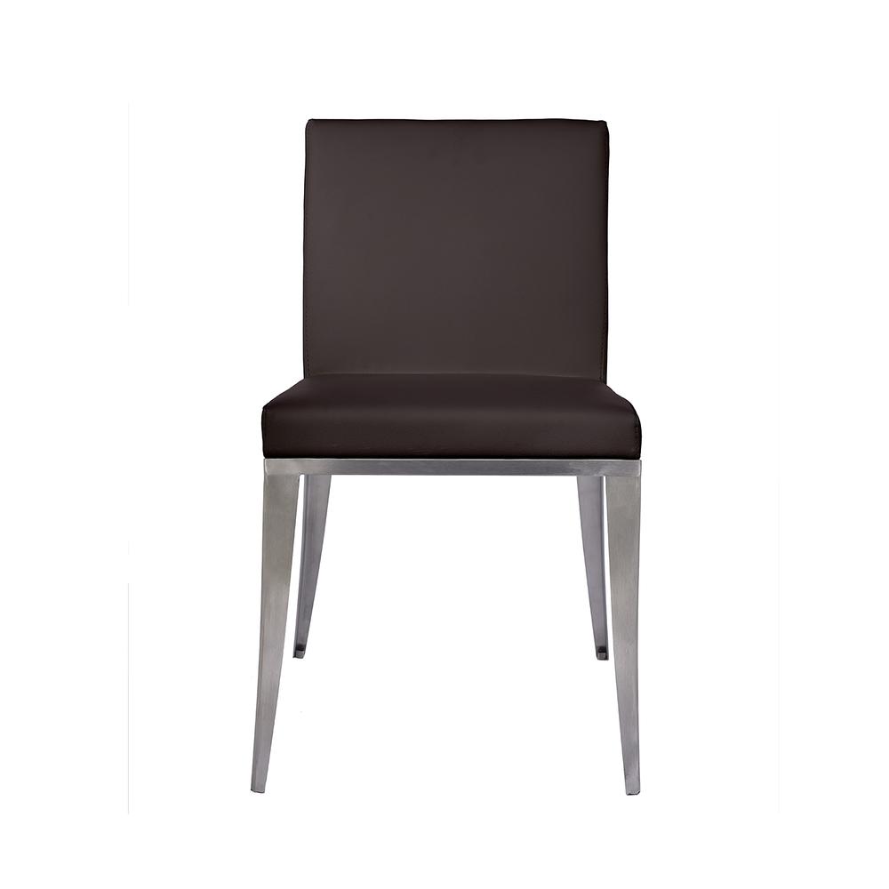 1008 Dining Chair in Brown. Picture 1