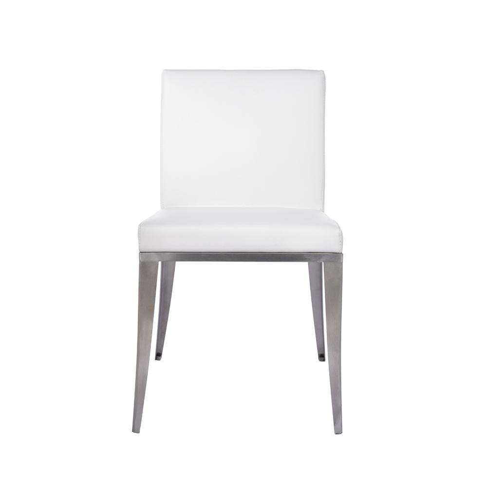 1008 Dining Chair in White. Picture 1