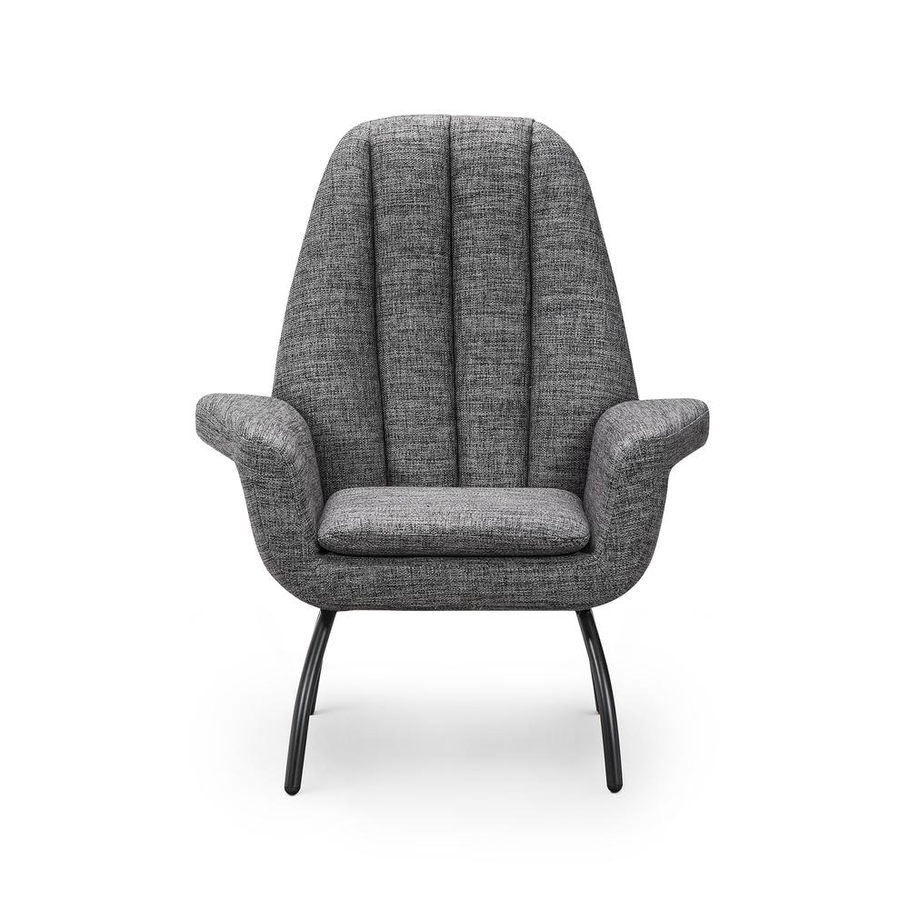 Alberto Accent Chair Dark Grey. Picture 5