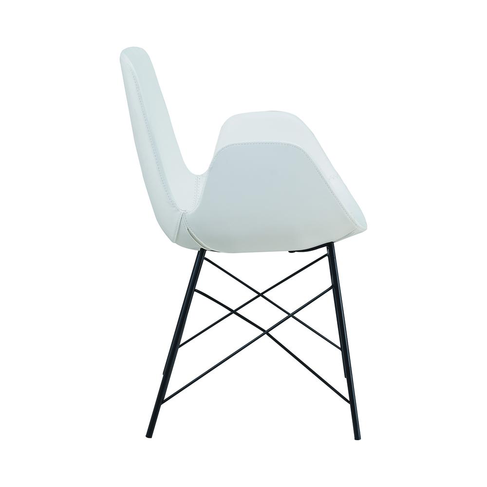 Alison Dining Chair White. Picture 2