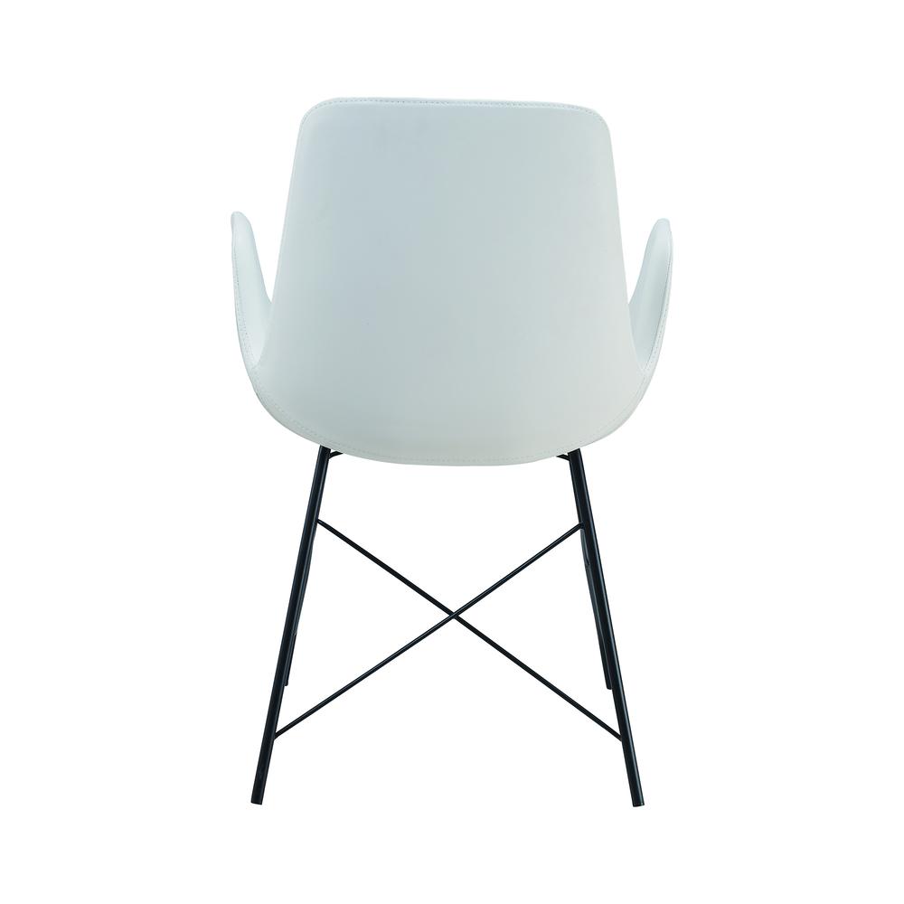 Alison Dining Chair White. Picture 3