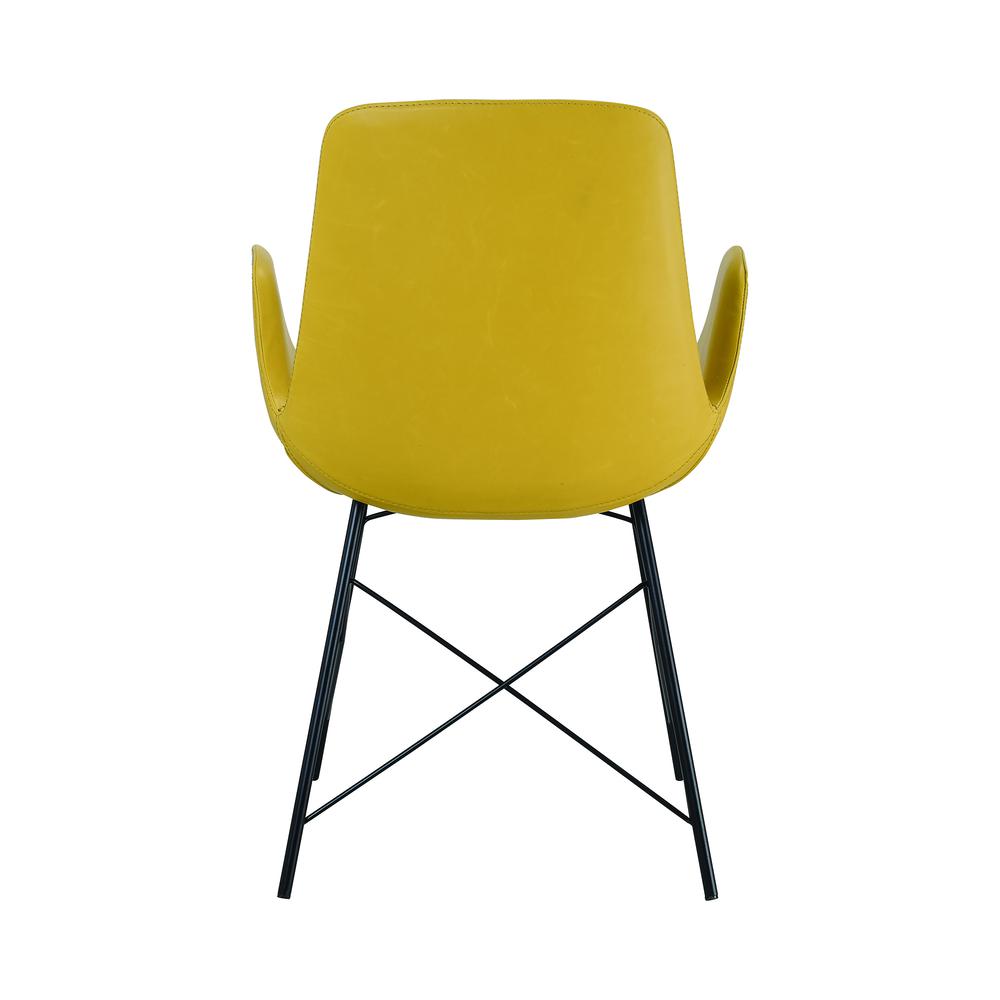 Alison Dining Chair Yellow. Picture 3