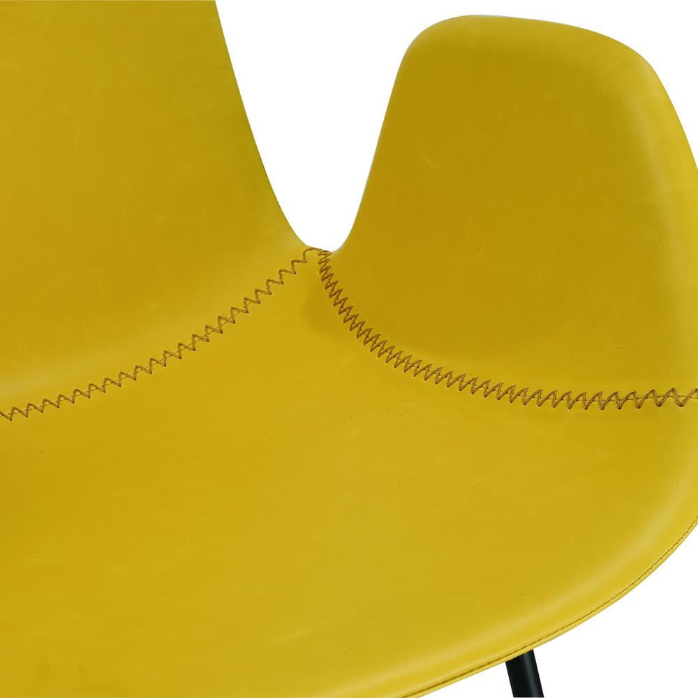 Alison Dining Chair Yellow. Picture 4