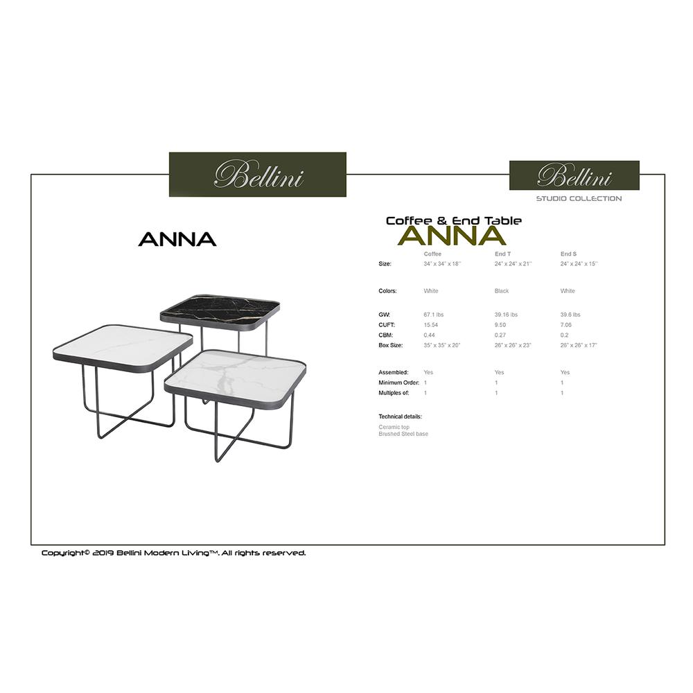 Anna Coffe Table White. Picture 3