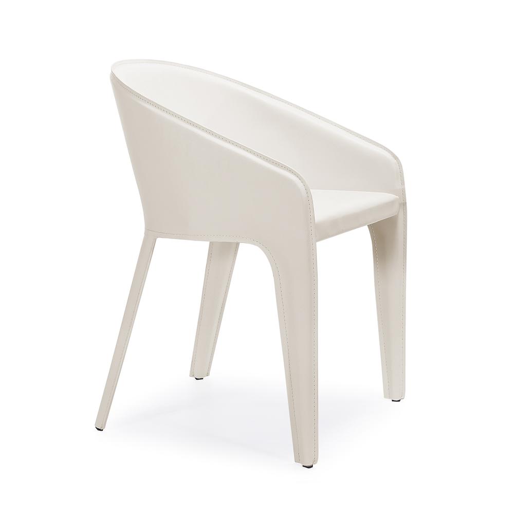 Antonia Dining Chair WHITE. Picture 1