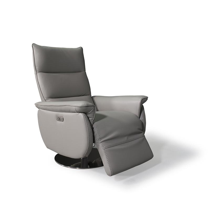 Aston Recliner Chair Grey. Picture 4