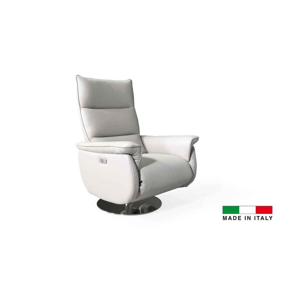 Aston Recliner Chair WHITE. Picture 1