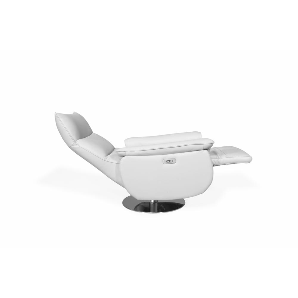 Aston Recliner Chair WHITE. Picture 2