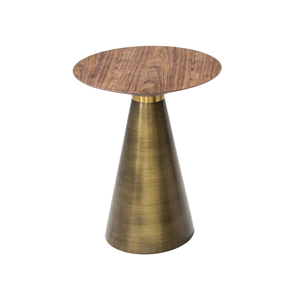 Bari End Table 17" Gold. Picture 1