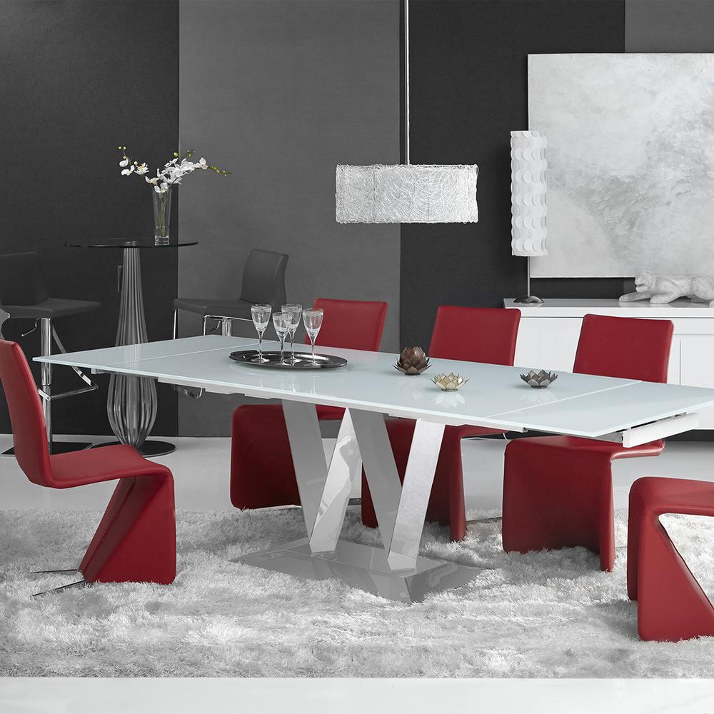 Bernice Dining Chairs in Red. Picture 8