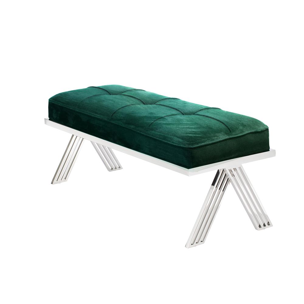 Dania Bench Green. Picture 1