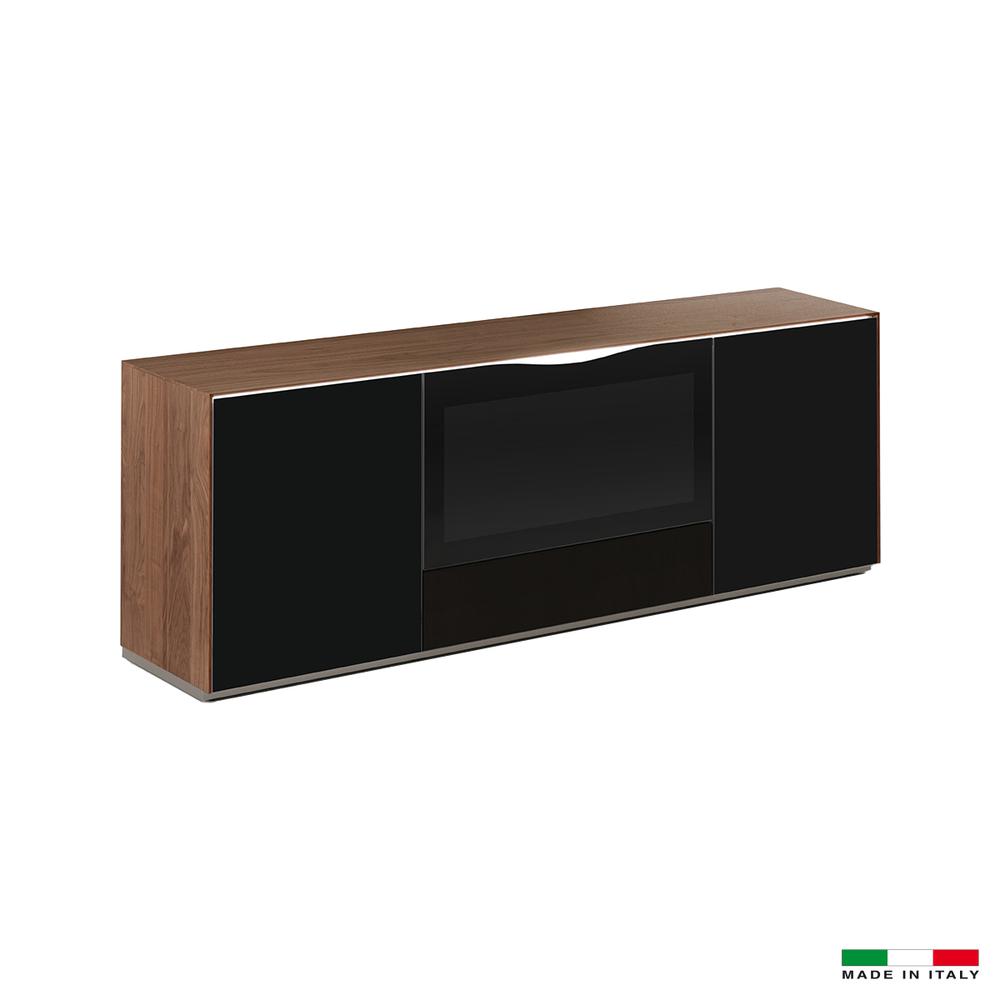 TV Cabinet with push-pull lateral doors. Picture 1