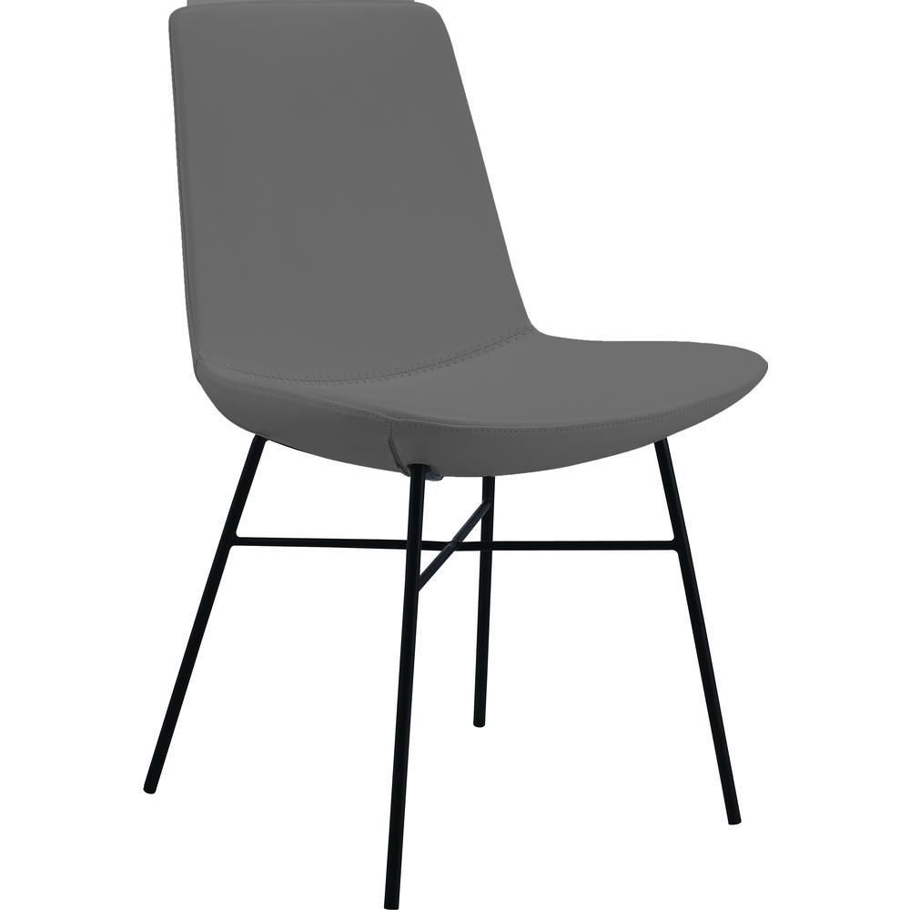 Kate Dining Chair Dark Grey. Picture 1