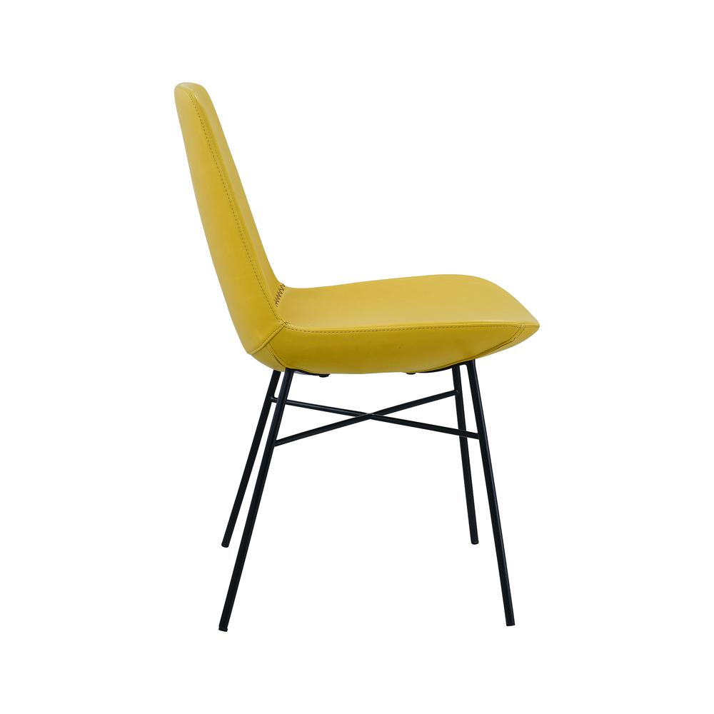 Kate Dining Chair Yellow. Picture 2