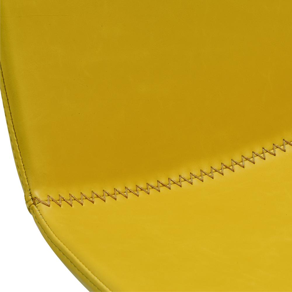 Kate Dining Chair Yellow. Picture 4