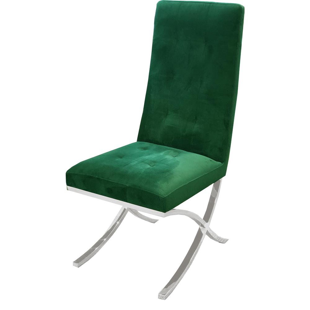 Lidia Dining Chair Green. Picture 2