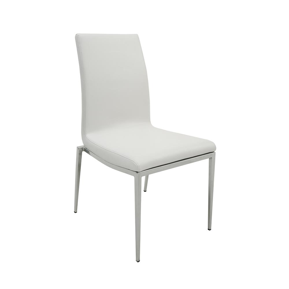 Monique Dining Chair White. Picture 1