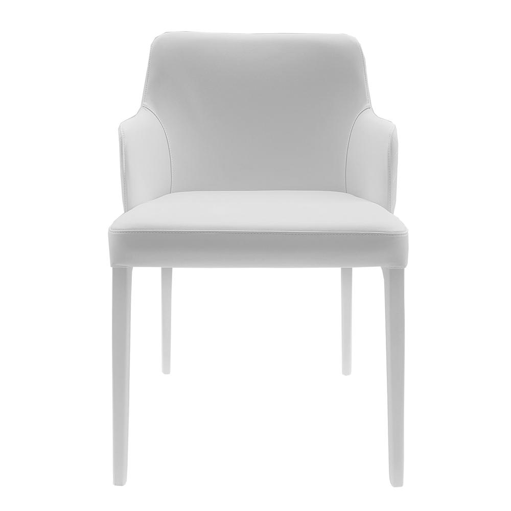 Polly Arm Chair White. Picture 1