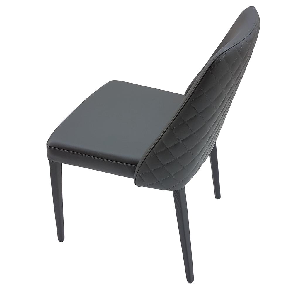 Polly Dining Chair Anthracite Grey. Picture 3