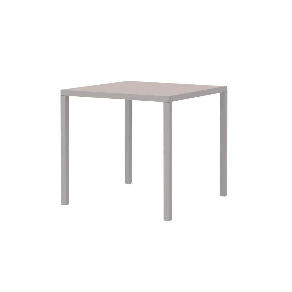 Self adjustable Square Dining Table Mud Grey. Picture 1