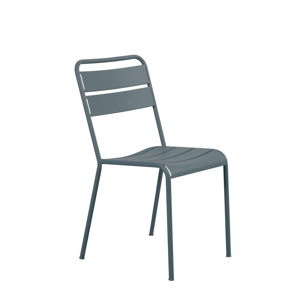 Chair stackable Grey. Picture 1