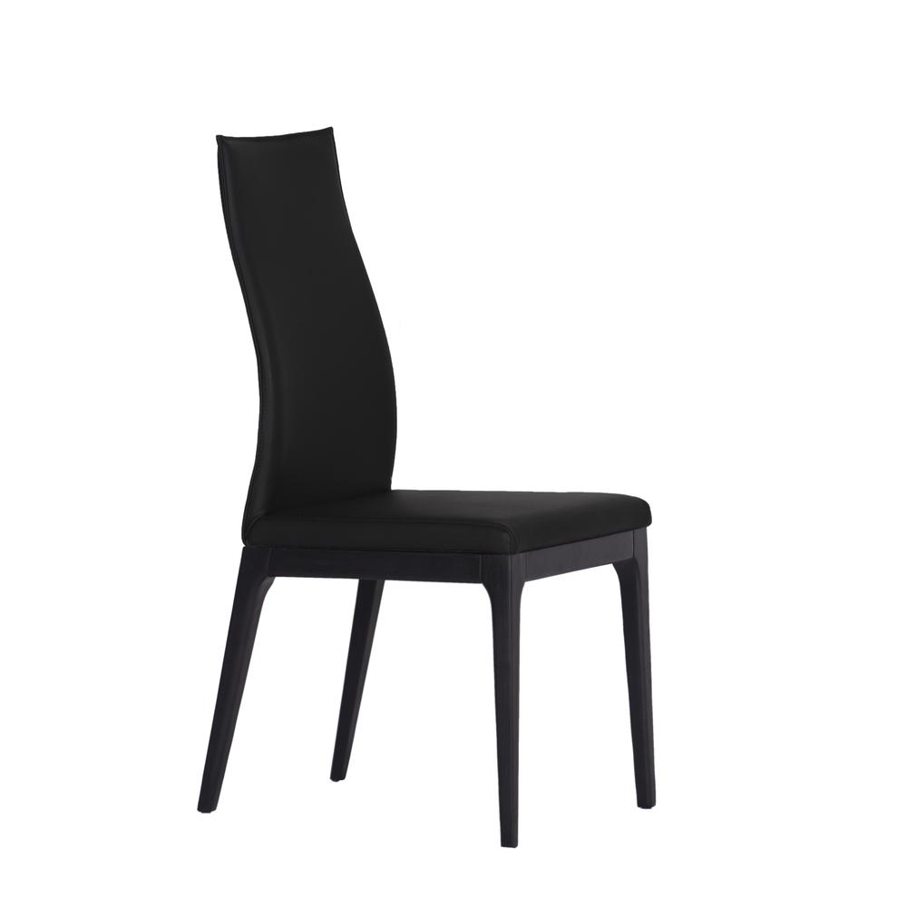 Viola Dining Chair BLACK. The main picture.