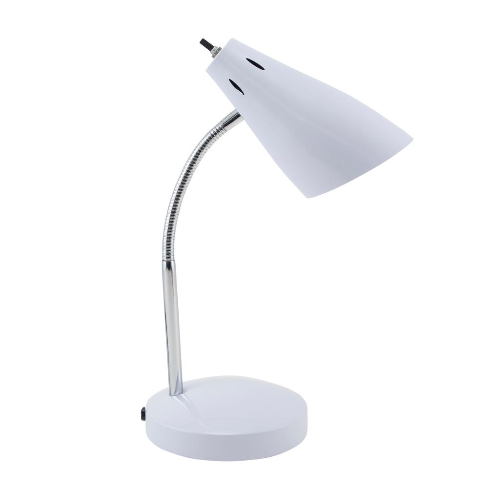 V-Light 15 inch White LED Task Lamp with USB. Picture 3