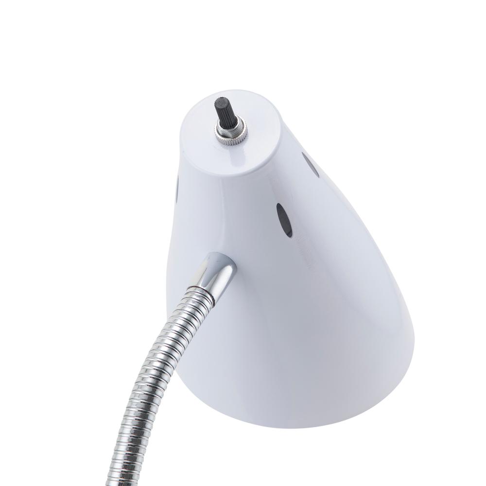 V-Light 15 inch White LED Task Lamp with USB. Picture 5