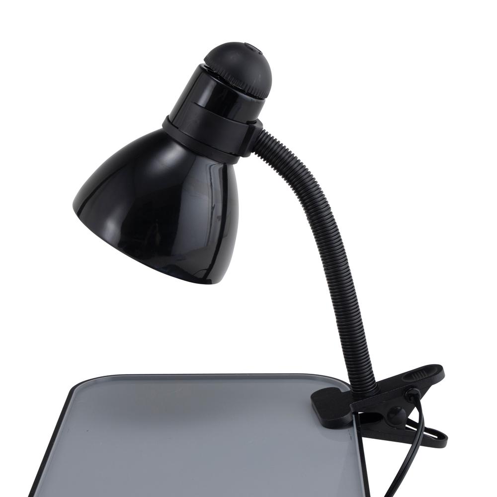 V-Light 14 inch Black Gooseneck Lamp with Clip-On. Picture 3