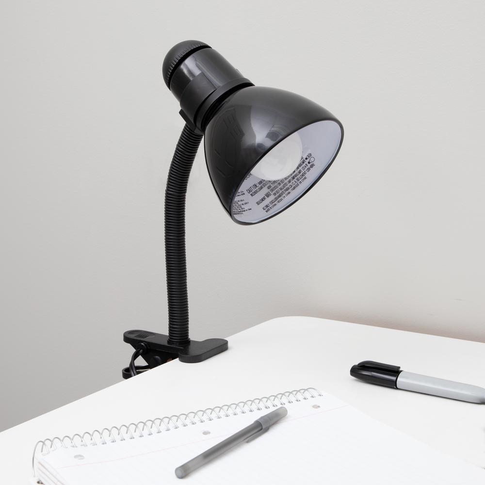 V-Light 14 inch Black Gooseneck Lamp with Clip-On. Picture 7