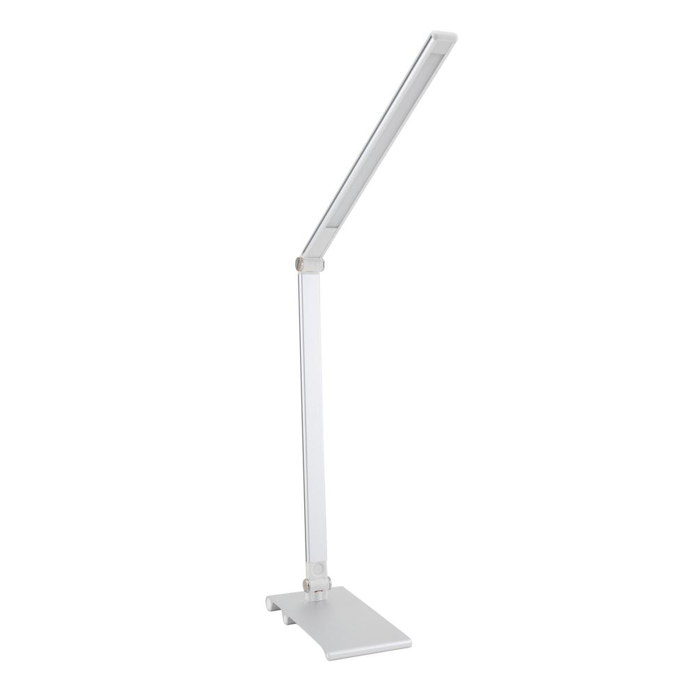 V-Light 15 inch Silver LED Desk Lamp with Dimmer. Picture 2