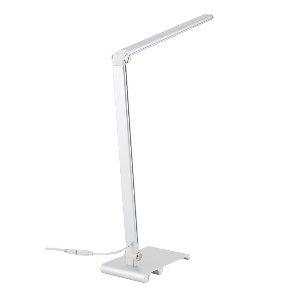 V-Light 15 inch Silver LED Desk Lamp with Dimmer. Picture 3