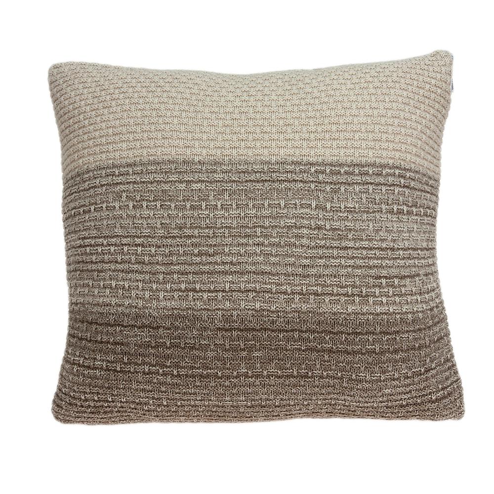 Parkland Collection Camden Beige Throw Pillow. Picture 1