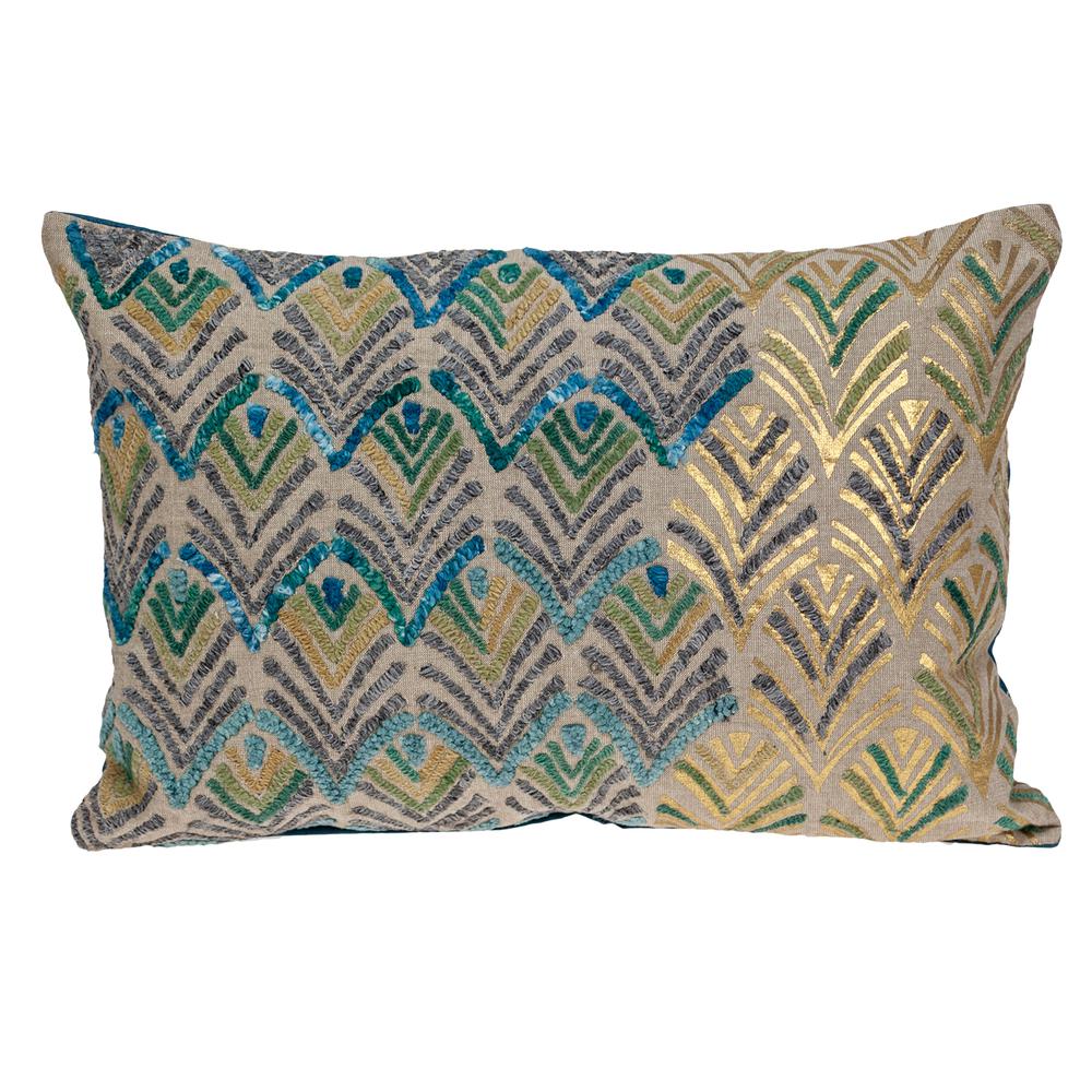 Parkland Collection Orion Accent Multicolor Pillow Cover With Poly Insert. Picture 1