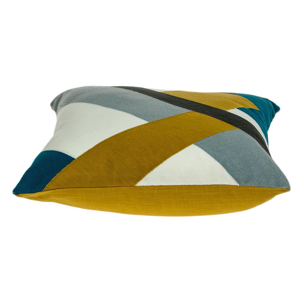 Parkland Collection Lumen Contemporary Multicolor Pillow Cover With Poly Insert. Picture 3