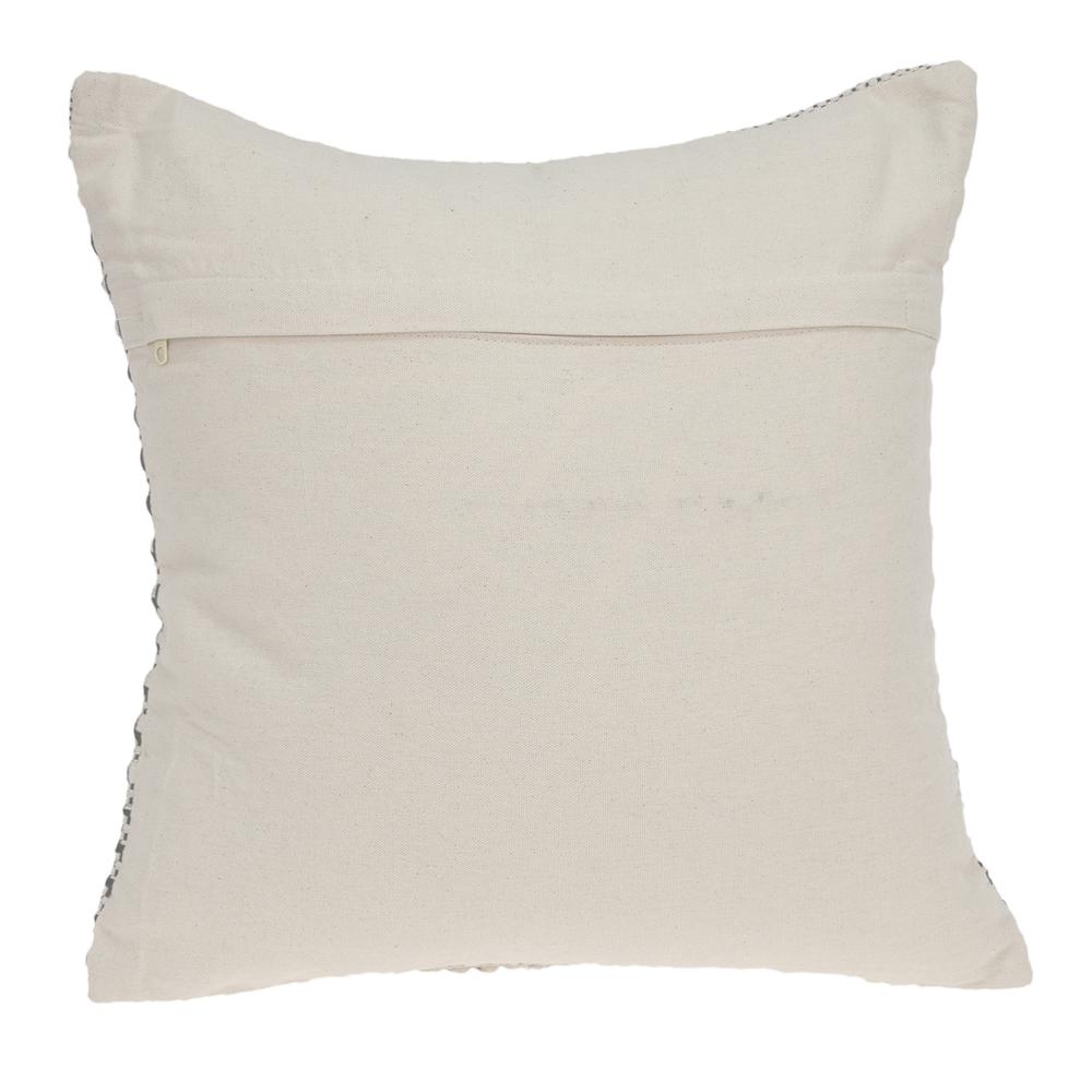 Parkland Collection Janice Bohemian Beige Pillow Cover With Poly Insert. Picture 2