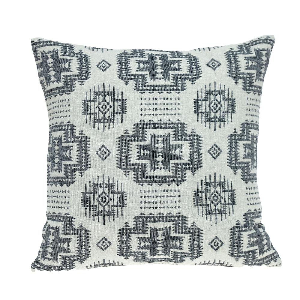 Parkland Collection Sima Transitional Beige Throw Pillow. Picture 1