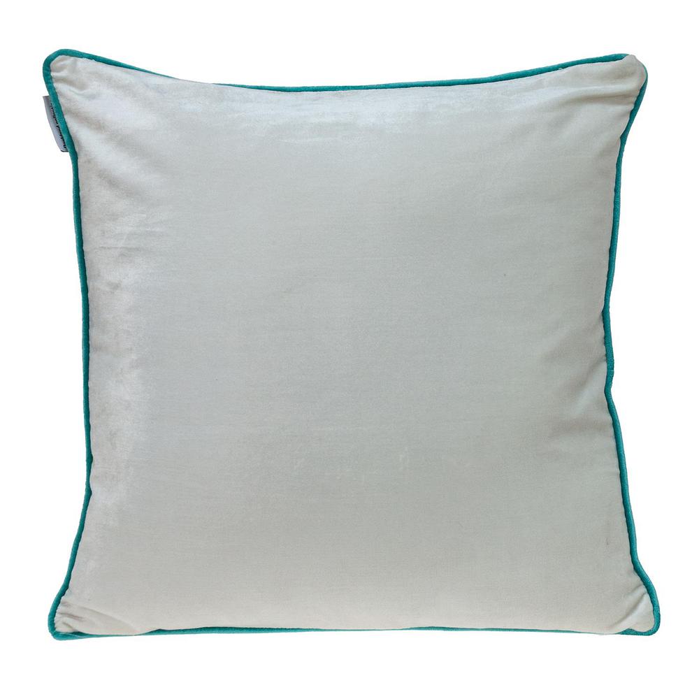 Khole Transitional Multicolor Reversible Throw Pillow. Picture 2