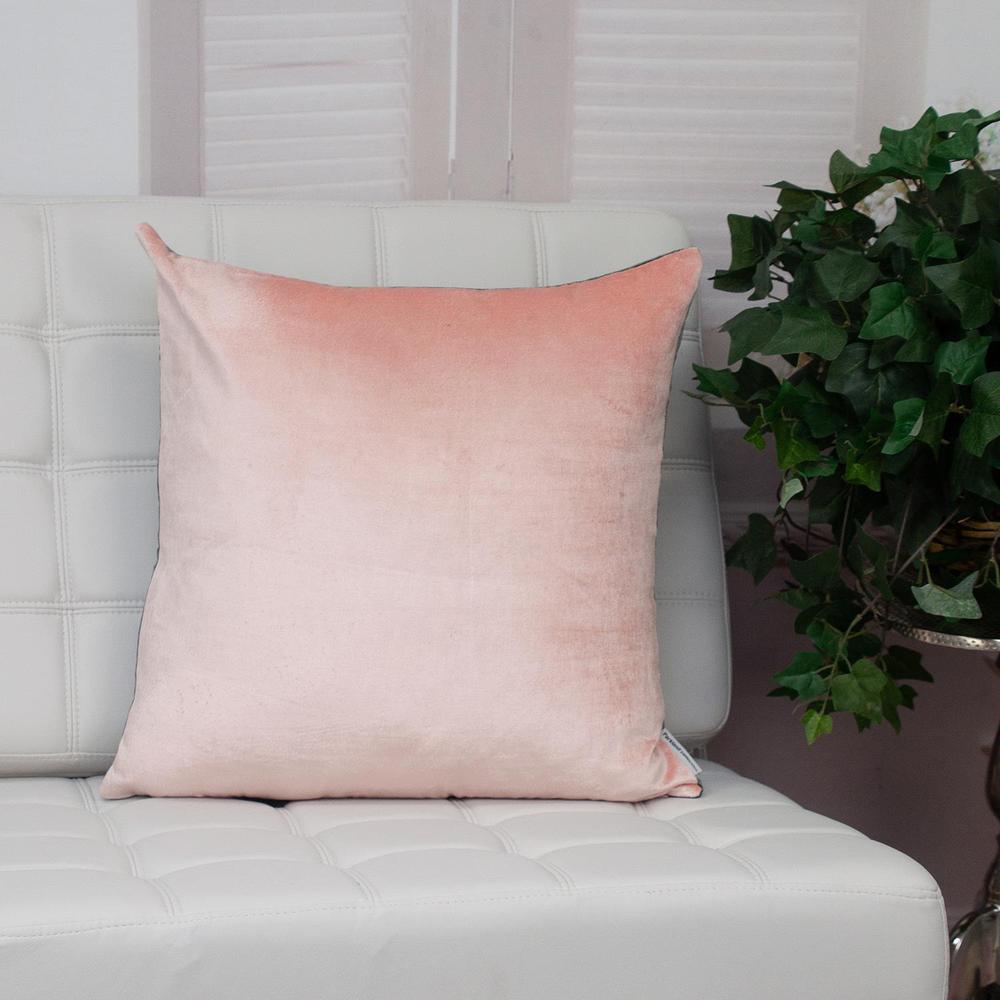 Nerine Transitional Multicolor Reversible Throw Pillow. Picture 6