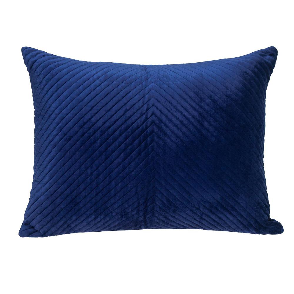 Parkland Collection Miki Transitional Blue Lumbar Throw Pillow. Picture 1