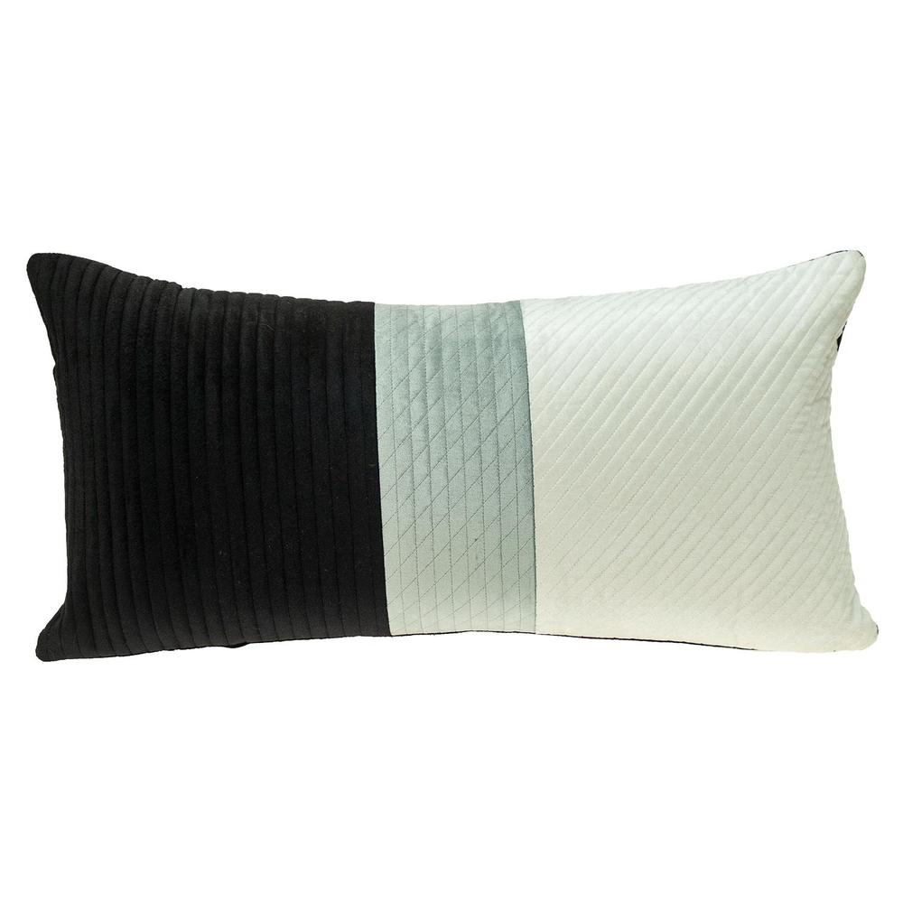 Hiro Transitional Multicolor Lumbar Throw Pillow. Picture 1